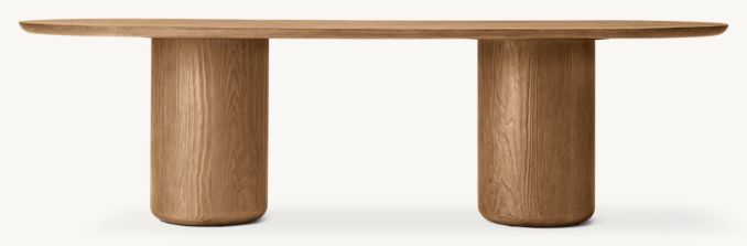 Ciro Pedestal Round Dining Table - Thumbnail 3