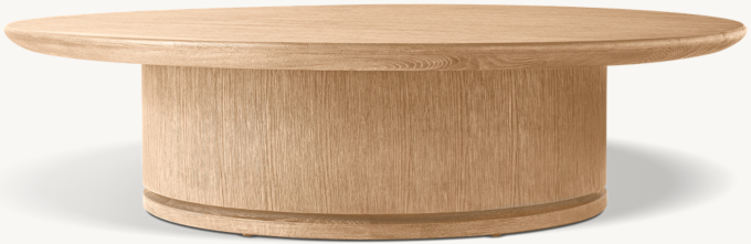 Ligné Pedestal Round Coffee Table