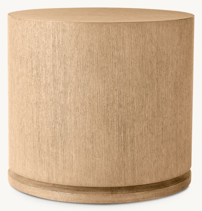 Ligné Plinth Round Side Table