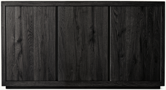 Reclaimed Oak Thin Frame Triple-door Sideboard