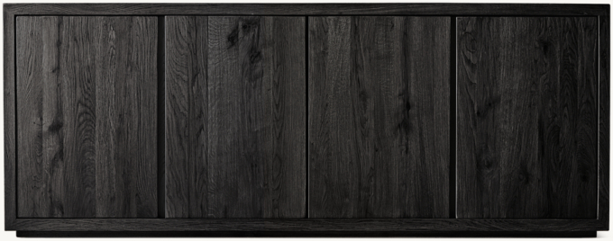 Reclaimed Oak Thin Frame 4-door Sideboard
