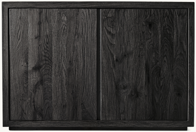 Reclaimed Oak Thin Frame Double-door Sideboard