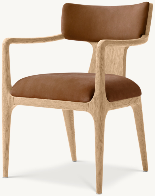 Ligné Leather Dining Armchair