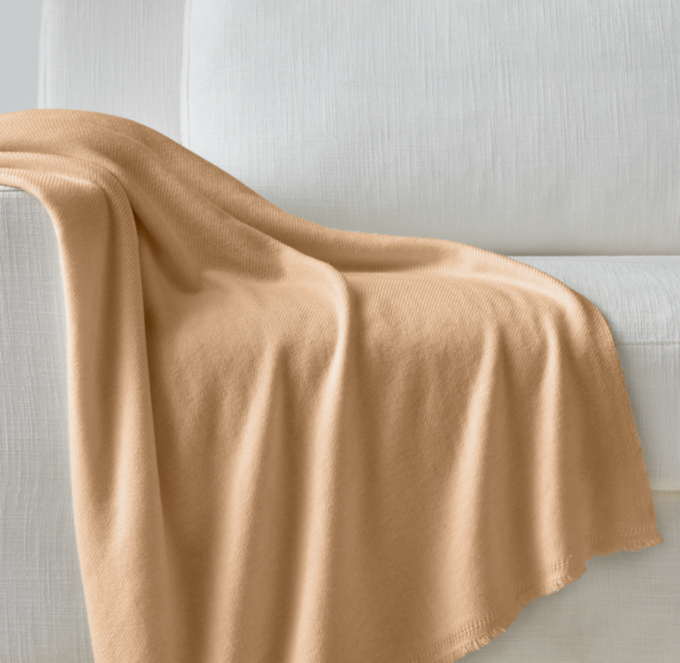 Nepalese Lambswool Twill Throw
