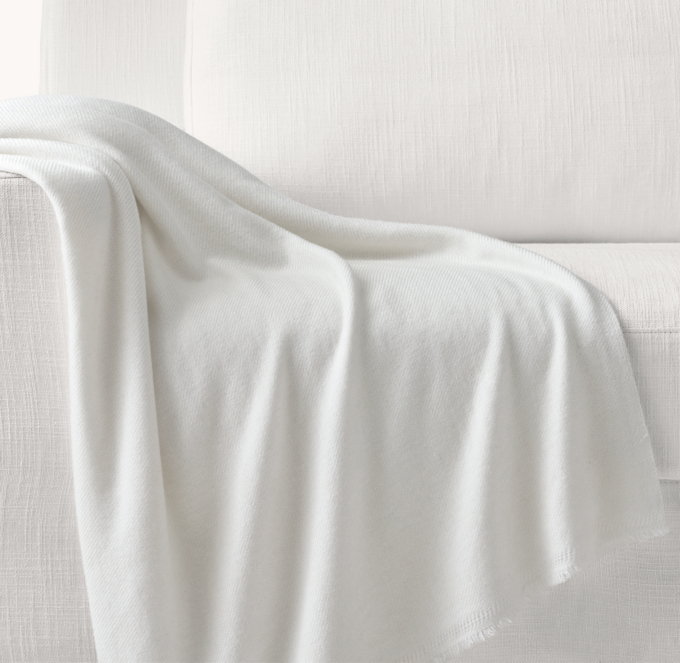Nepalese Lambswool Twill Throw