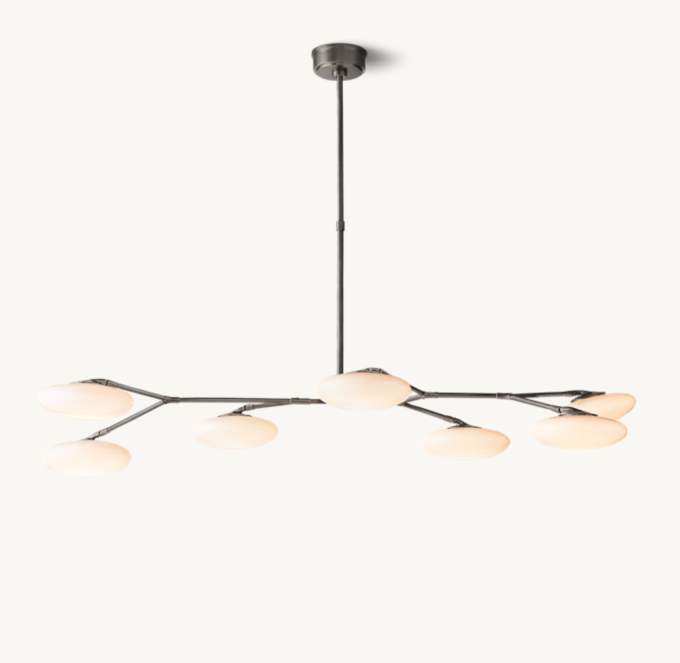 Brindille Linear Chandelier 61\"