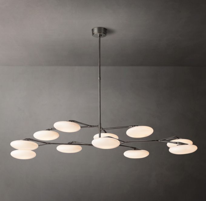 Brindille Two-Tier Chandelier 65\"