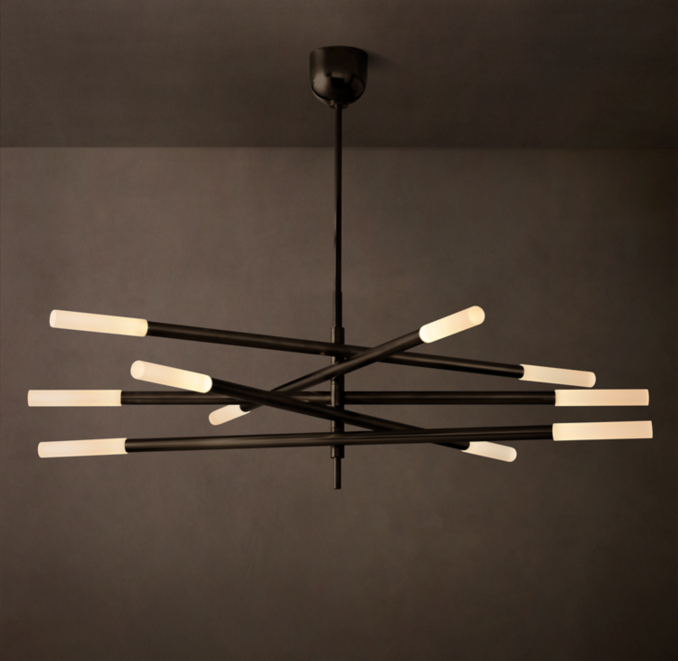 127cm chandelier shown in Bronze.
