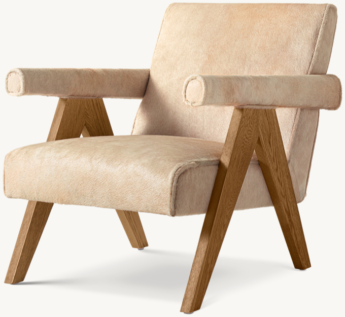 Jakob Hair-On-Hide Lounge Chair