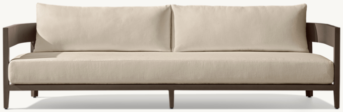 Balmain Aluminum Sofa