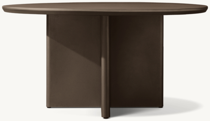 Balmain Aluminum Round Dining Table