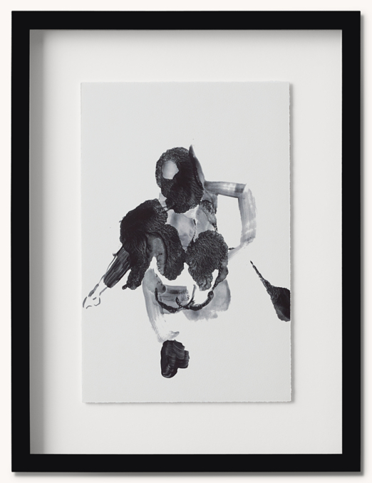 Front view of Caitlin Dinkins & Minh Nguyen: Rorschach Nudes 2 