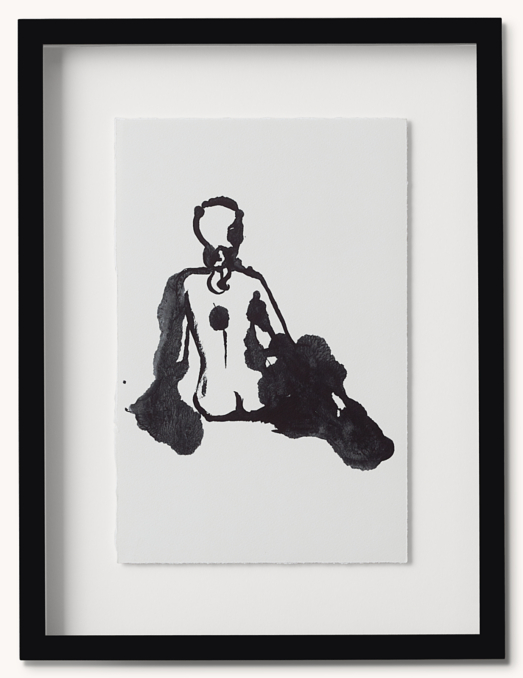 Front view of Caitlin Dinkins & Minh Nguyen: Rorschach Nudes 4 