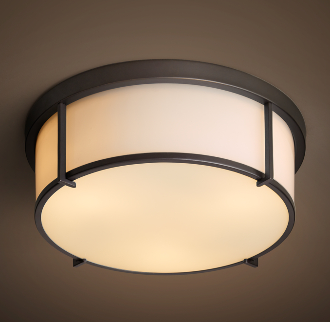 Flush Mount Ceiling Light Restoration Hardware Shelly Lighting