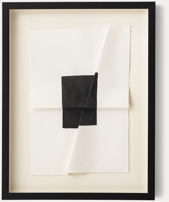 Front view of Folded Paper Art 1 