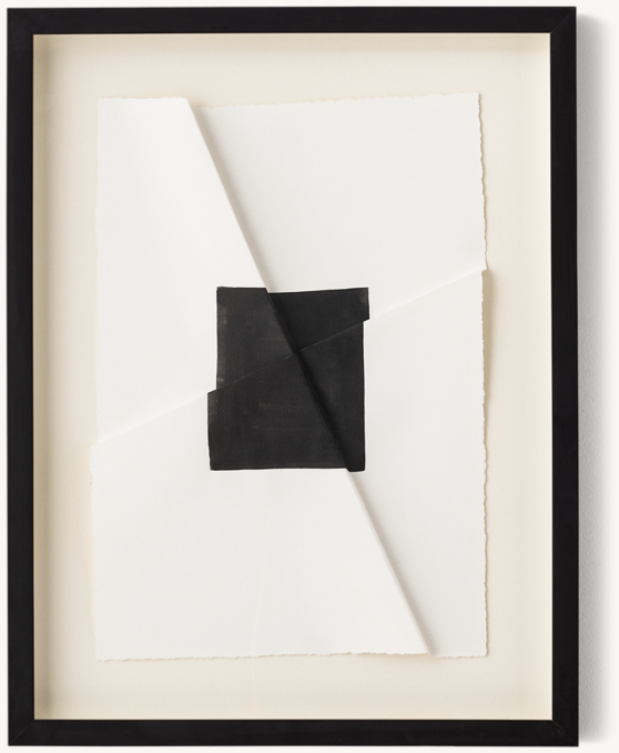 Front view of Folded Paper Art 6 
