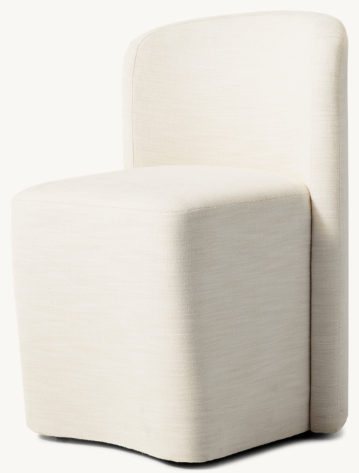 Aurelie Fabric Dining Side Chair | RH