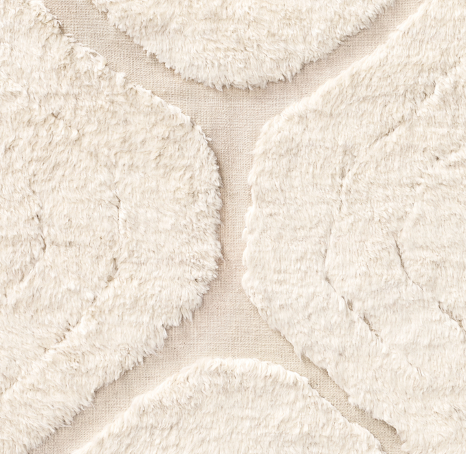 Overhead view of Tarras Wool Rug Swatch 