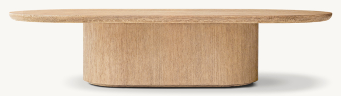 Corta Pedestal Coffee Table