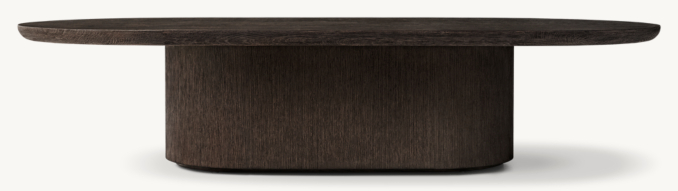 Corta Pedestal Coffee Table