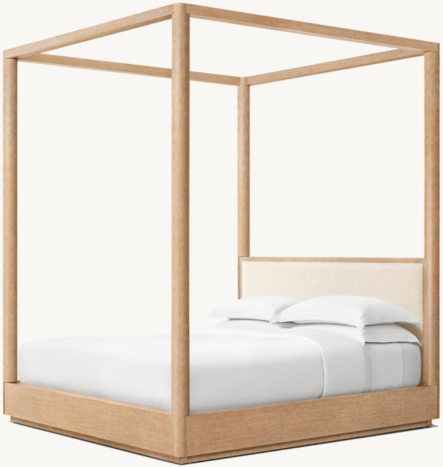 Corta Fabric Canopy Bed