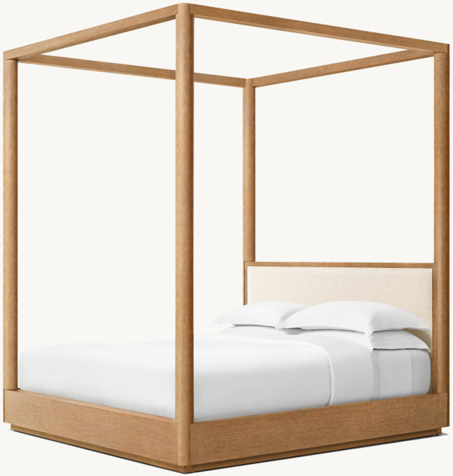 Corta Fabric Canopy Bed