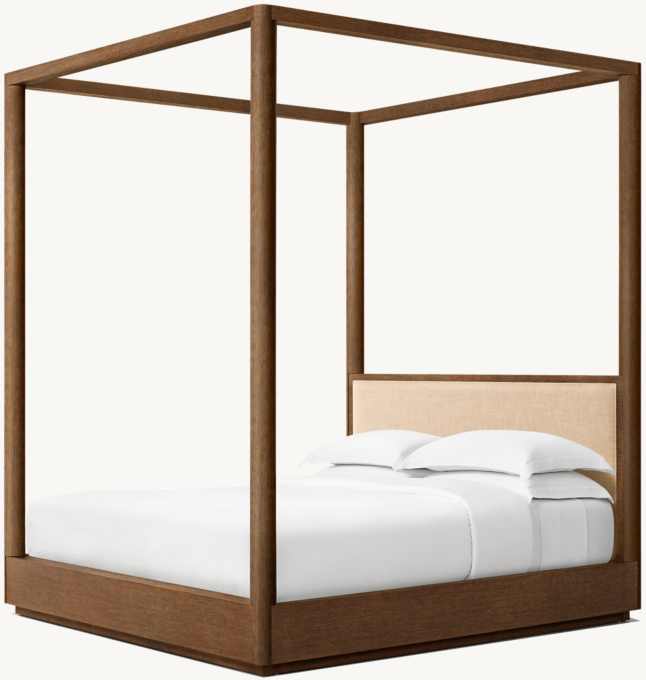 Corta Fabric Canopy Bed