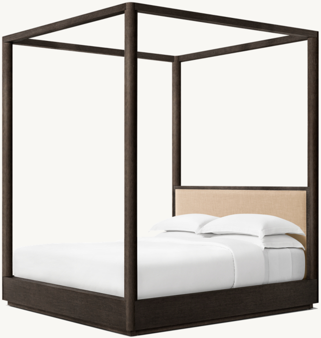 Corta Fabric Canopy Bed