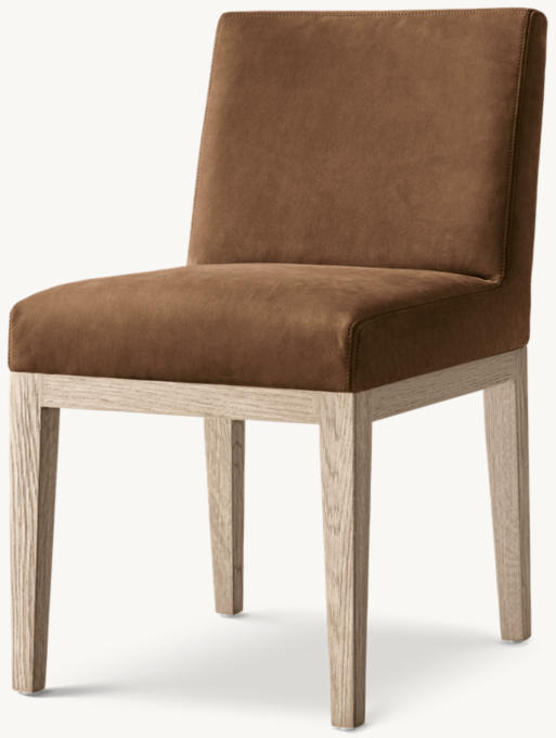 Morgan Leather Dining Side Chair