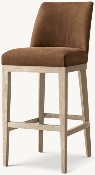 Shown in Italian Veneto Cocoa with Whitewashed Oak finish.