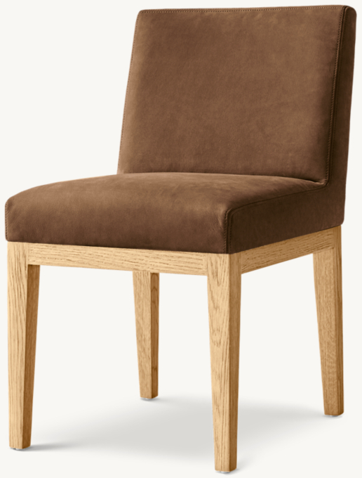 Morgan Leather Dining Side Chair