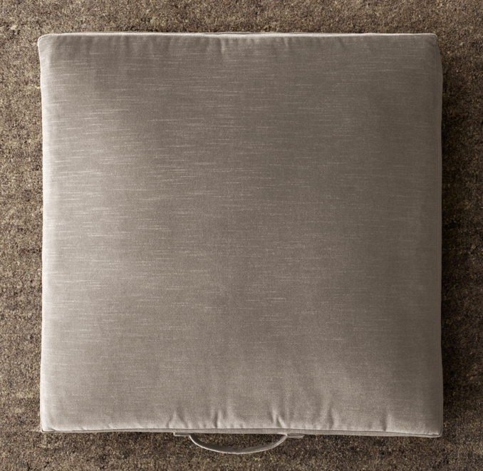 Custom Vintage Velvet Floor Pillow Cover