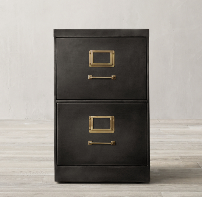 1940s Industrial Modular Office 18 2 Drawer File Cabinet