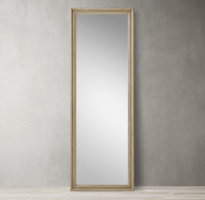 Baroque Gilt Floor Mirror