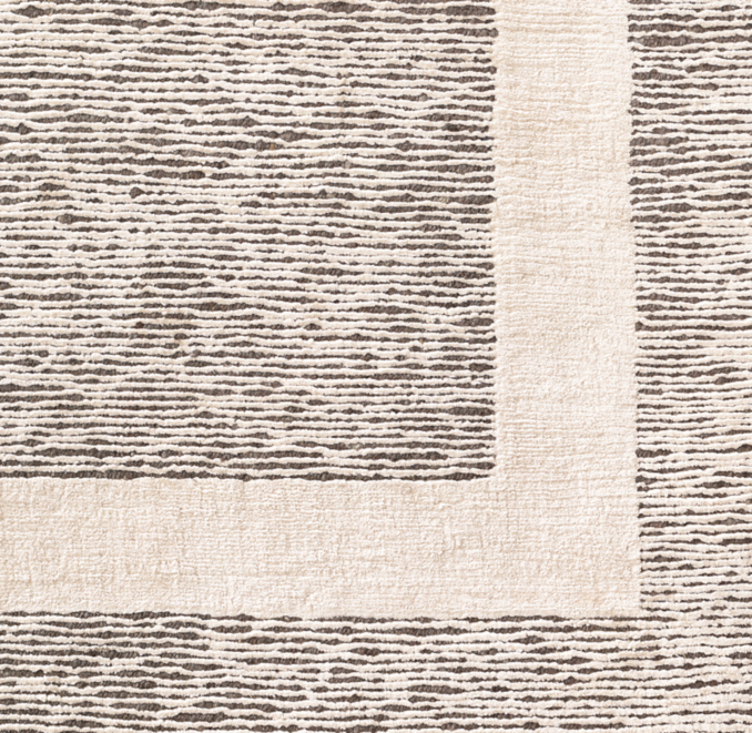 Detail view of Keres Silk & Wool Rug 