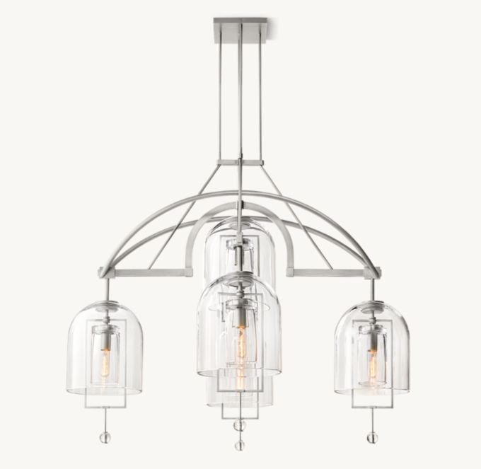 Fulcrum Round Chandelier 