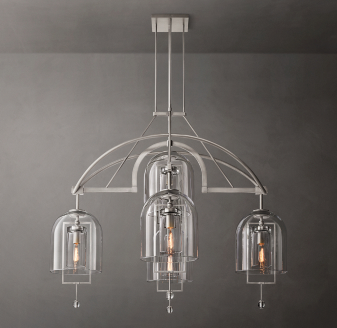 Fulcrum Round Chandelier 