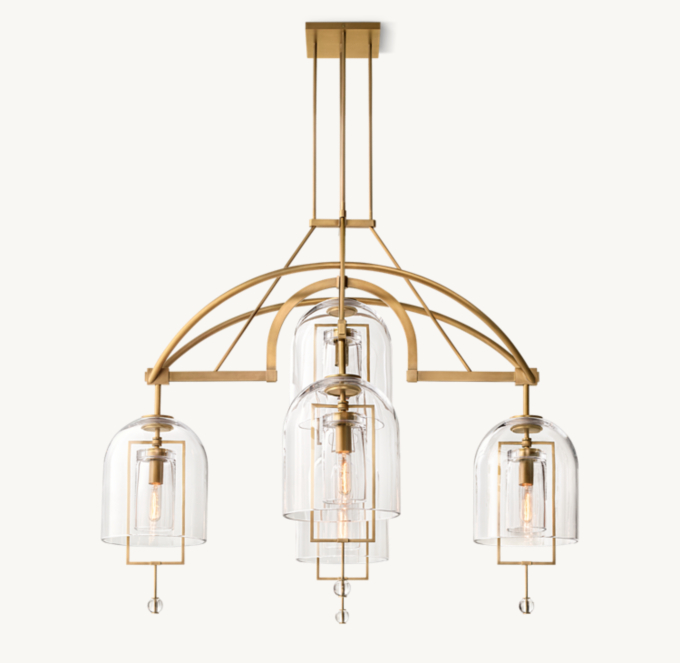 Fulcrum Round Chandelier 