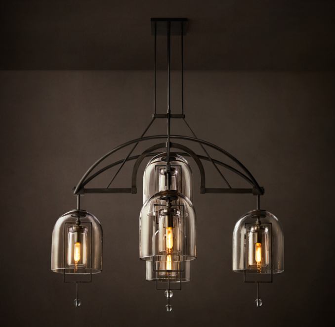 Fulcrum Round Chandelier