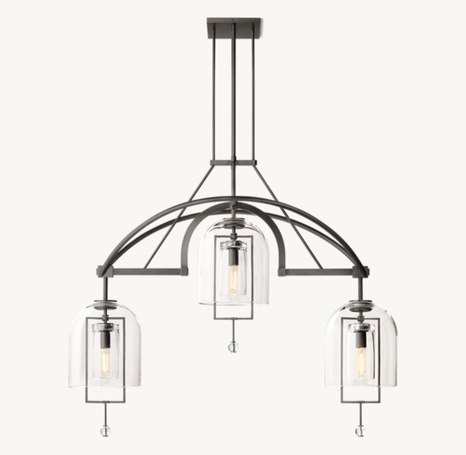 Fulcrum Round Chandelier 