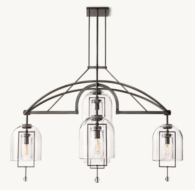Fulcrum Round Chandelier 