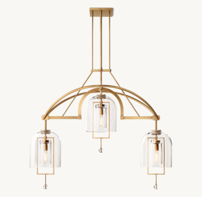 Fulcrum Linear Chandelier 