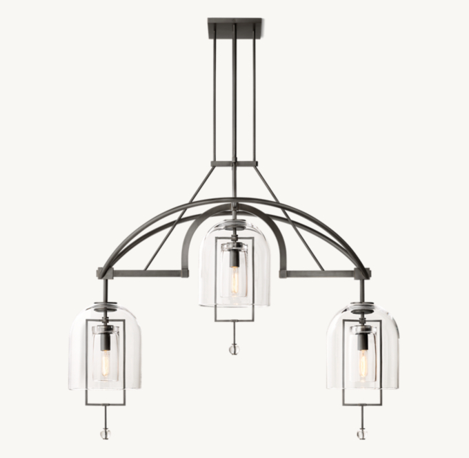 Fulcrum Linear Chandelier 