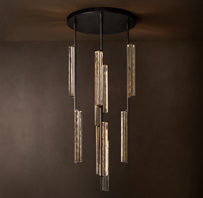 Audubon Crystal Round Chandelier