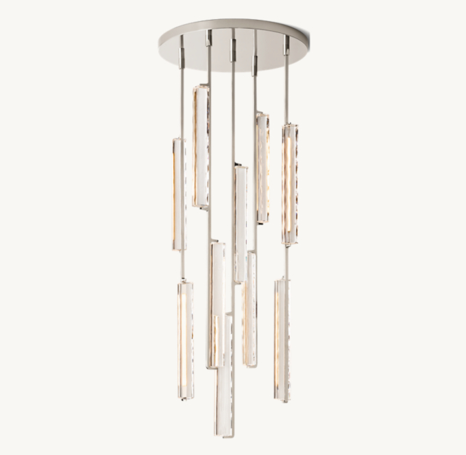 Audubon Crystal Round Chandelier 24\"