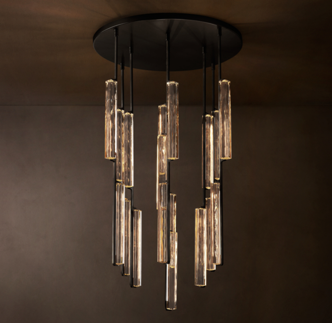 Audubon Crystal Round Chandelier