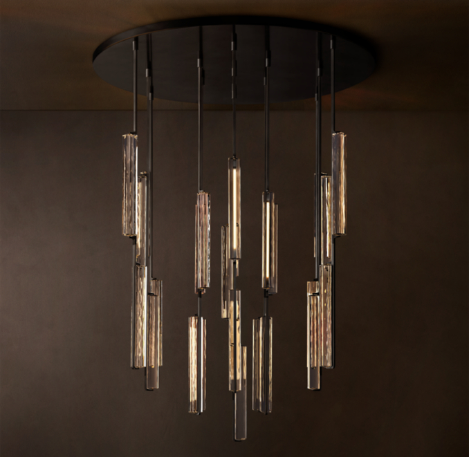 Audubon Crystal Round Chandelier