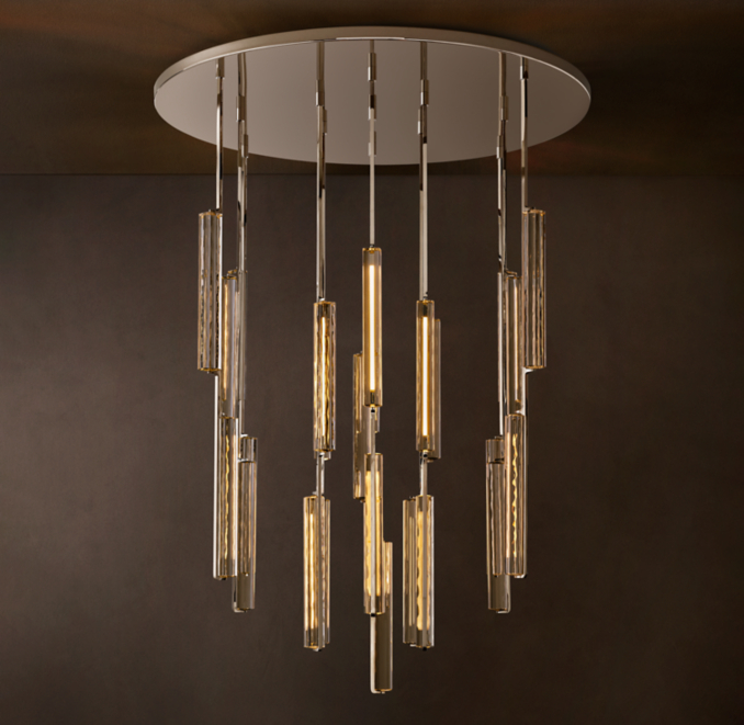 Audubon Crystal Round Chandelier