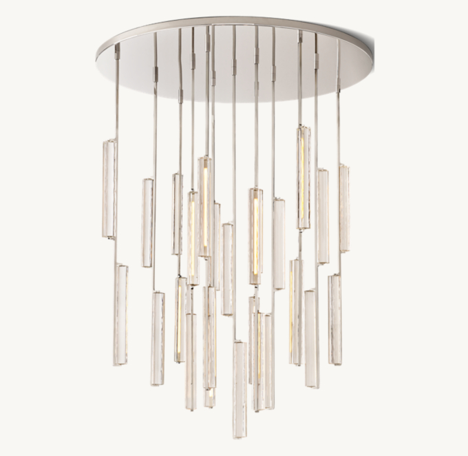 Audubon Round Chandelier 142cm