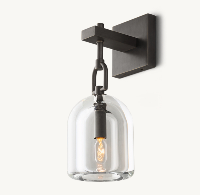 Botanist Cloche Sconce